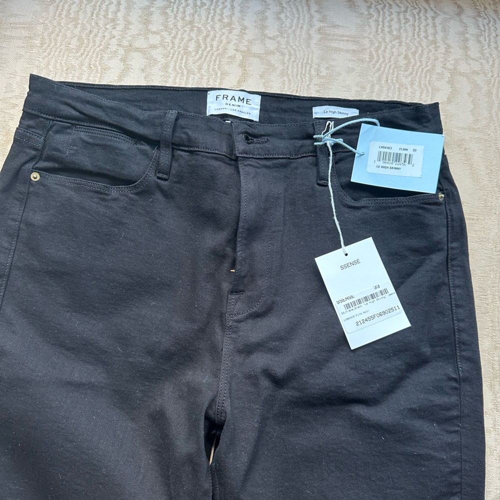 Frame Le High Rise Skinny Jeans